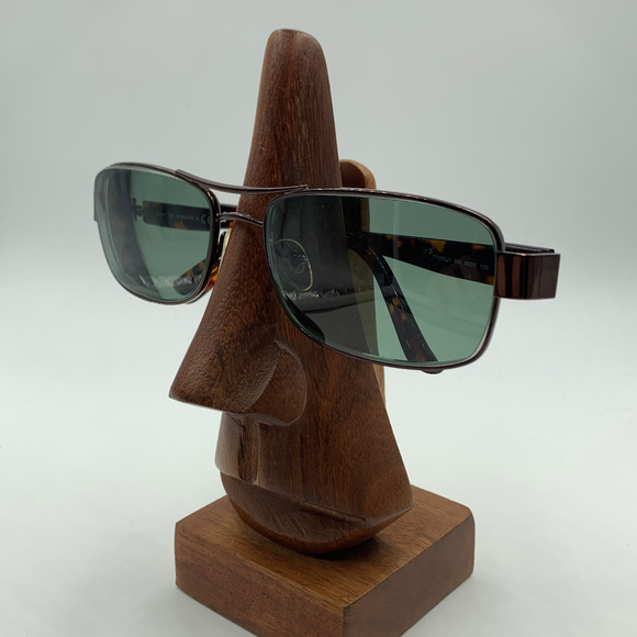 Matsuri Metal Black Brown Aviator Sunglasses - Picture 3 of 7
